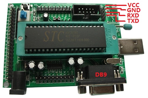 STC89C52单片机烧录方法
